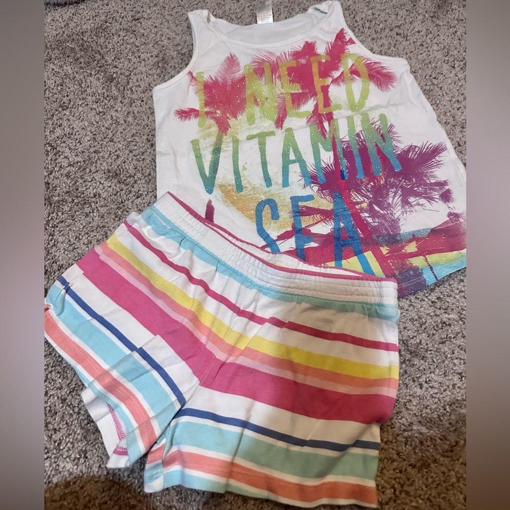 Girls Gymboree matching set